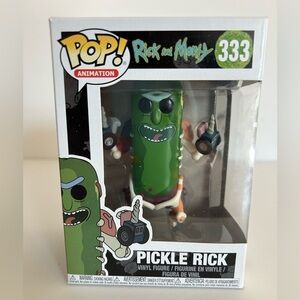 Funko Pop! Animation Rick and Morty-Pickle Rick Figure #333